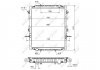 Радіатор, охолодження двигуна NRF 51533 (фото 1)