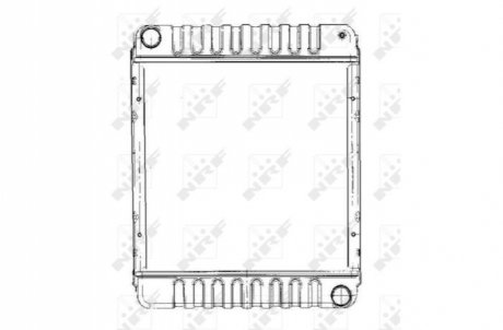 Радіатор NRF 55311 (фото 1)