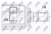 ШАРНІР РІВНИХ КУТОВИХ ШВИДКОСТЕЙ | HYUNDAI IX35 2.0CRDI 10-06.2015, KIA SPORTAGE 2.0CRDI 10-06.2015 /ПЕРЕД,ПРАВ/ NTY NPWHY536 (фото 1)