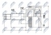 ШАРНІР РІВНИХ КУТОВИХ ШВИДКОСТЕЙ | KIA OPIRUS 03-06, AMANTI 03-06 NTY NPZKA358 (фото 1)