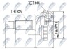 ШАРНІР РІВНИХ КУТОВИХ ШВИДКОСТЕЙ | MAZDA DEMIO 98- /+ABS=44T/ NTY NPZMZ014 (фото 1)