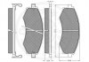 Гальмівні колодки, дискове гальмо (набір) Optimal 10237 (фото 2)