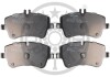 Колодки тормозные (передние) MB C-class (W203/CL203/S203)/CLK-class (C209)/SLK-class (R171) 00-11 Optimal BP10467 (фото 1)