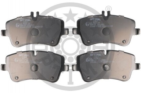 Колодки тормозные (передние) MB C-class (W203/CL203/S203)/CLK-class (C209)/SLK-class (R171) 00-11 Optimal BP10467 (фото 1)