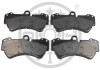 Колодки гальмівні (передні) Porsche Cayenne/VW Touareg 02-10 (Brembo) (190x99,5x16.7) Optimal BP12194 (фото 1)