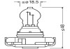 Автомобільна лампа 1шт. OSRAM 2504 (фото 2)