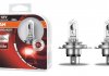 Лампа розжарювання H4 12V 60/55W Night Breaker Silver +100% OSRAM 64193NBS-HCB (фото 2)