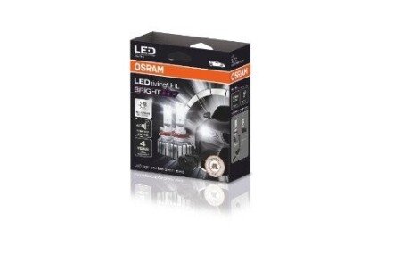 Лампа світлодіодна LED HB3(9005)/H10/HIR1 LEDriving HL BRIGHT 12V 6000К (компл. 2 шт) (вир-во OSRAM) 64211DWBRT2HFB