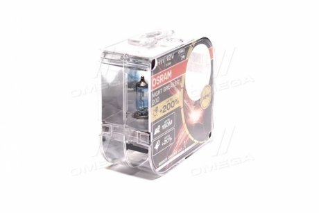 Лампа фарна H11 12V 55W PGJ19-2 NIGHT BREAKER (+200) компл.  (вир-во OSRAM) 64211NB200-HCB