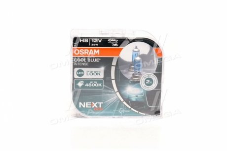 Лампа фарная H8 35W 12V PGJ19-1 COOL BLUE INTENSE Next Gen компл. (пр-во OSRAM) 64212CBNHCB