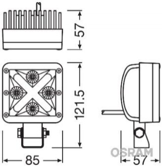 Габаритний ліхтар OSRAM LEDDL101-SP (фото 1)