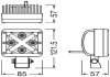 Фара дневного света OSRAM LEDDL101-WD (фото 1)