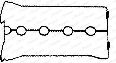 Прокладка ГБЦ JM5303