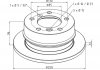 Гальмівний диск PE AUTOMOTIVE 01629000A (фото 1)