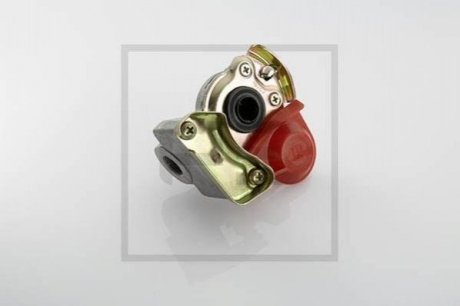 Головка сполучна тягач червона M22x1.5 PE AUTOMOTIVE 036.077-00A (фото 1)