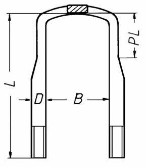 Стремянка ресори 045.071-00A