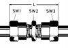 З'єднувач прямий 12x12 пластикових трубок з гайками PE AUTOMOTIVE 076.003-00A (фото 2)