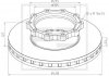 Гальмівний диск PE AUTOMOTIVE 146.204-00 (фото 2)