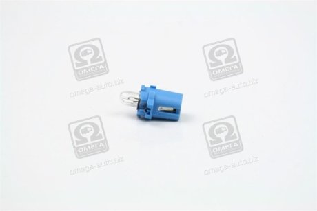 Лампа накаливания BAX8,3/1,5Blue12V 2W BAX8,3s/1,5 blue (пр-во Philips) 12602 CP