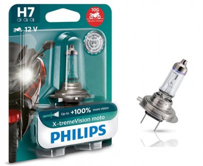 Лампа H7 PHILIPS 12972XV+BW (фото 1)