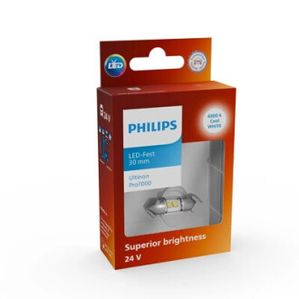 24844CU70X1 (PHILIPS) LED FESTOON 30MM Ultinon Pro7000 SI 24V 24844CU70X1