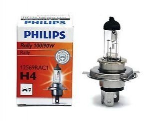 Автомобильная лампа: 12 [В] H4 RallY 100/90W цоколь P43t-38 Blister PHILIPS 40177930 (фото 1)