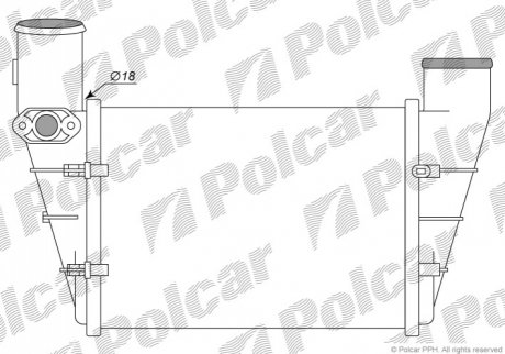 Інтеркулер Polcar 1324J8-1 (фото 1)