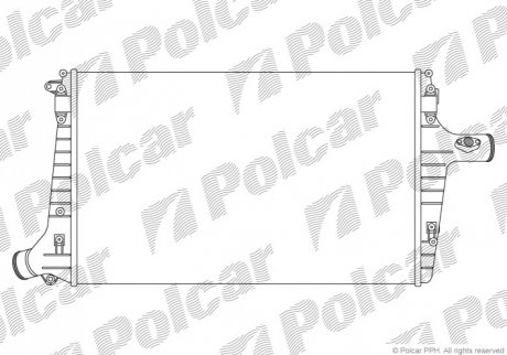 Интеркулер Polcar 1327J8-1 (фото 1)
