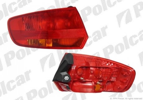 Задній ліхтар Audi: A3 (2003-2013) Polcar 1331881E (фото 1)