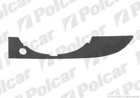 Рамка ПТФ Audi: A4 [B7] (2004-2008) Polcar 13382713 (фото 1)