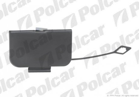 Заглушка крюка буксировки Polcar 20090711 (фото 1)