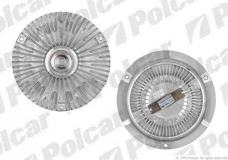 Віскомуфта вентилятора охолодження Polcar 201123S1 (фото 1)