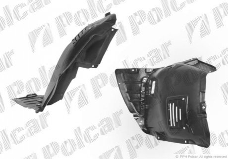 Підкрилок Polcar 2040FL1 (фото 1)
