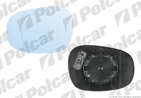 Вкладиш дзеркала зовнішнього Polcar 2042545E (фото 1)