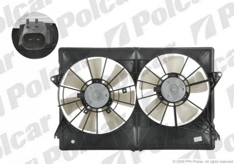 Вентилятор радіатора Polcar 246023W1 (фото 1)