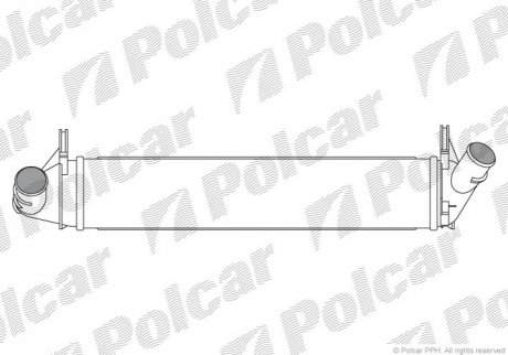 Интеркулер Polcar 2801J8-1 (фото 1)