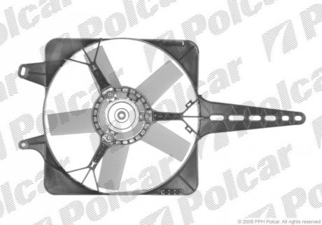 Вентилятор радіатора Polcar 301623W2 (фото 1)