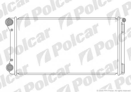 Радіатор двигуна Polcar 302208A4 (фото 1)