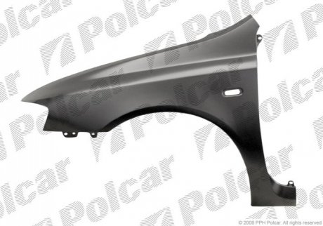 Крыло переднее Fiat: Bravo 1 пок. (1995-2001), Stilo (2001-2010) Polcar 3030011 (фото 1)