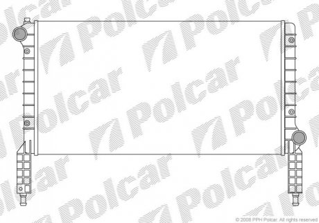 Радіатор охолодження Polcar 3040081 (фото 1)