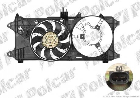 Вентилятор радіатора Polcar 304023W6 (фото 1)