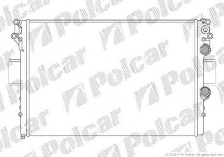 Радіатор охолодження Polcar 3052081 (фото 1)