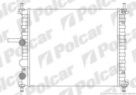 Радіатор охолодження Polcar 3065082 (фото 1)