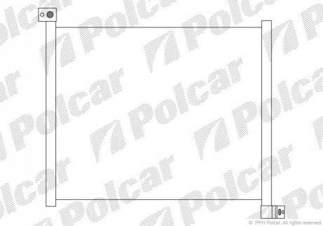 Радиатор кондиционера Polcar 3161K8C1 (фото 1)