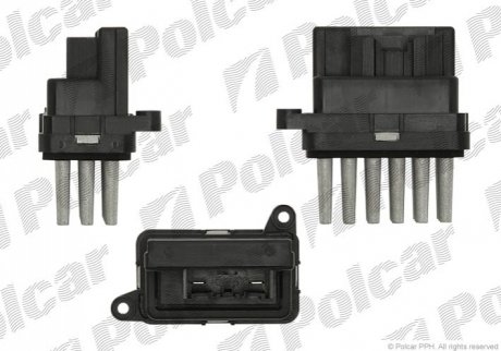 Резистор вентилятора Polcar 3202KST1 (фото 1)