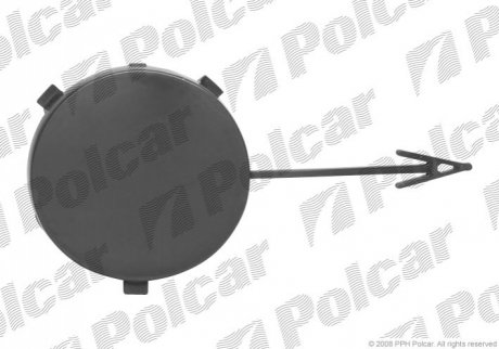 Заглушка крюка буксировки Polcar 32180715 (фото 1)