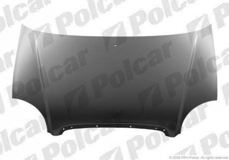 Капот Hyundai: Atos (1997-2008) Polcar 404103 (фото 1)