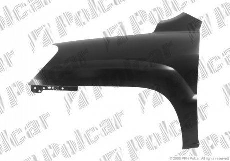 Крыло переднее KIA: Sportage 2 пок., (2004-2010) Polcar 410301 (фото 1)