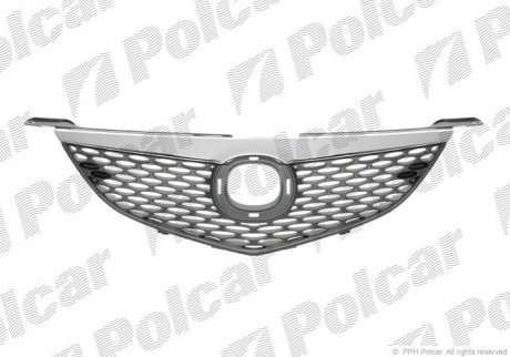 Решітка Mazda: 3 [BK] (2003-2009) Polcar 4541053 (фото 1)