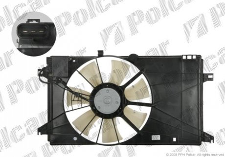 Вентилятор радіатора Polcar 455023W2 (фото 1)